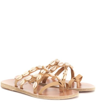 Exclusive to Mytheresa – Hydra leather sandals