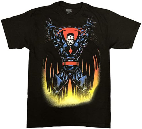 Amazon.com: Marvel Mister Sinister Dawn X-Men Supervillain Comics Men's T-Shirt (Large) Black: Clothing