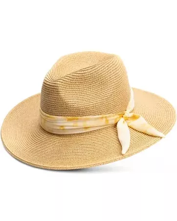 Pale Sun hat with yellow ribbon - Google Search