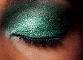 green eyeshadow makeup