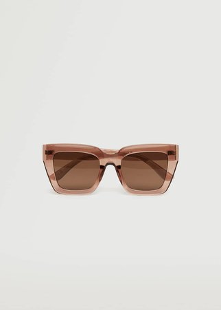 Clear frame sunglasses - Women | Mango USA