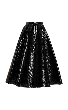 Embossed Midi Skirt By Alaïa | Moda Operandi