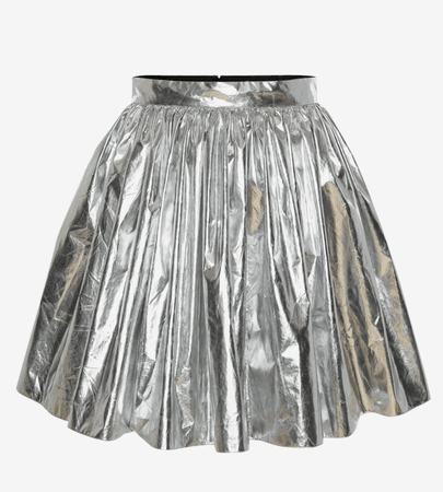 Women's Bustier Peplum Top in Silver $ 2,590 |Alexander McQueen