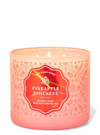 Pineapple Pancakes 3-Wick Candle | Bath & Body Works