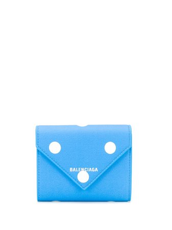 Balenciaga Papier polka-dot Compact Wallet - Farfetch