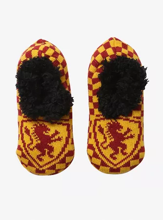 Harry Potter Slip-On Gryffindor Cozy Slippers