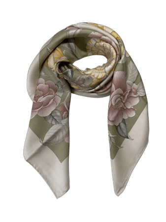 Vintage silk scarf, Salvatore Ferragamo vintage silk scarf 34 x 34 inches, No tags care