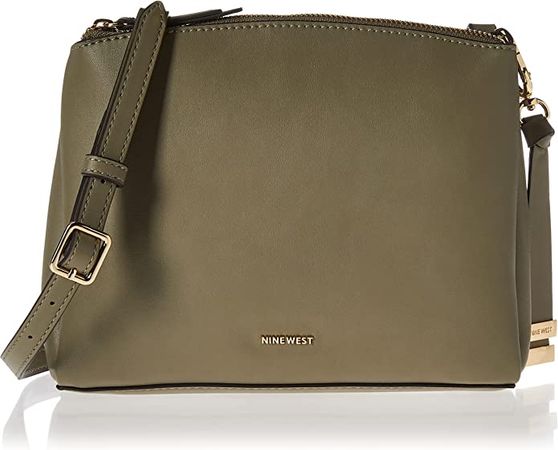 NINE WEST LEVONA Crossbody, Faded Army: Handbags: Amazon.com