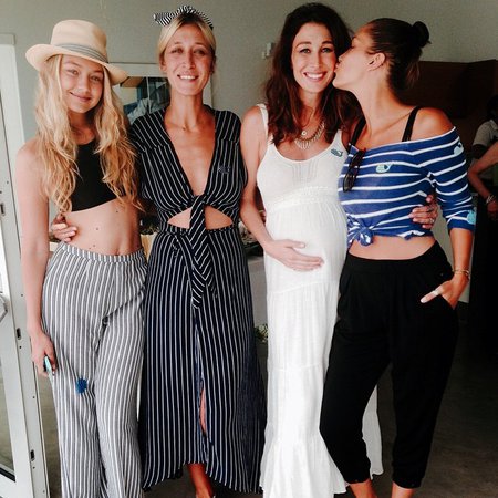 Gigi Hadid on Instagram: “sissies ! thank you @mariellemama for our first nephew ! yaaaaay, happy shower”