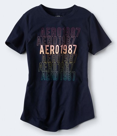 STACKED AERO 1987 RELAXED GRAPHIC TEE