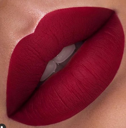 Dark Red Lip