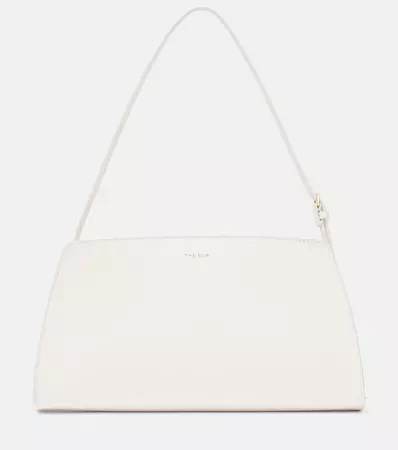 Dalia Leather Shoulder Bag in White - The Row | Mytheresa