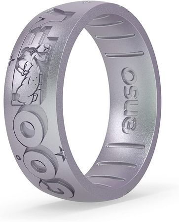 Enso Rings Disney Mickey and Friends Collection - Silicone Rings for Men and Women - Comfortable and Flexible Design|Amazon.com
