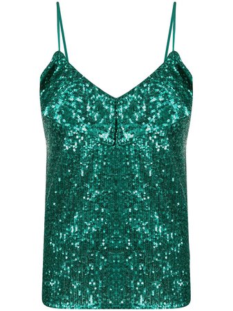Pinko sequin-embellished camisole - FARFETCH