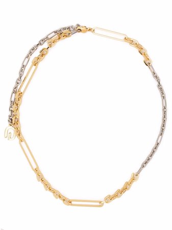 Givenchy G-Link two-tone Necklace - Farfetch