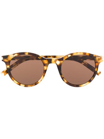 Saint Laurent Eyewear SL342 Round-Frame Sunglasses Ss20 | Farfetch.com