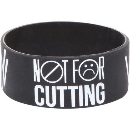 Not for cutting rubber bracelet