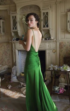 Keira Knightley Green dress
