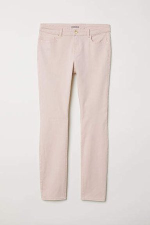 H&M+ Slim-fit Pants - Pink