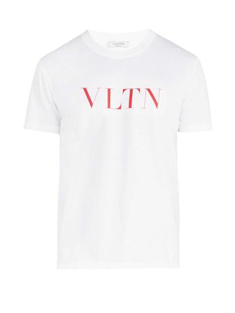 Logo-print cotton T-shirt | Valentino | MATCHESFASHION.COM FR