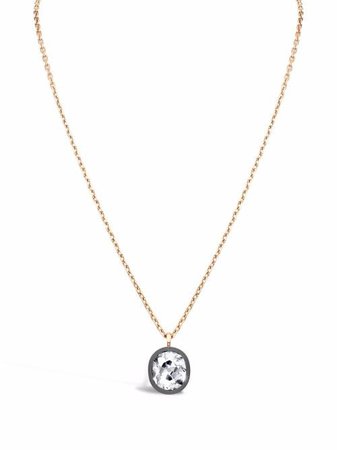 Pragnell 18kt Rose Gold And Silver Diamond Necklace - Farfetch