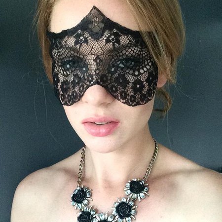 Geometrical Deco Lace Mask in Black Masquerade Black Lcae | Etsy