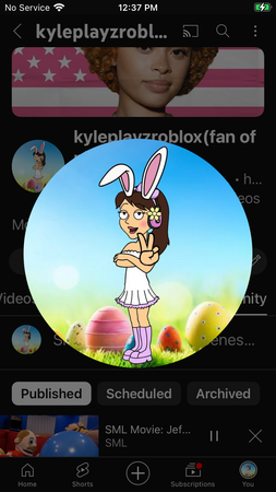 my new pfp for Easter 🐰🥚🧺