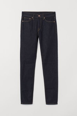 Skinny Jeans - Dark denim blue - Men | H&M US