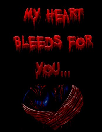 My Bleeding Heart by Vyrus-Dacryphiliac on DeviantArt