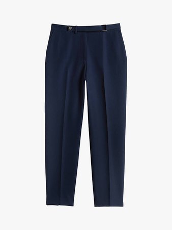 Ted Baker Rraet Slim Tailored Trousers, Navy at John Lewis & Partners