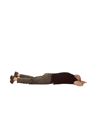 man laying down png