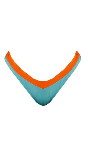 Multi V Colourblock Bikini Bottoms | Swimwear | PrettyLittleThing USA