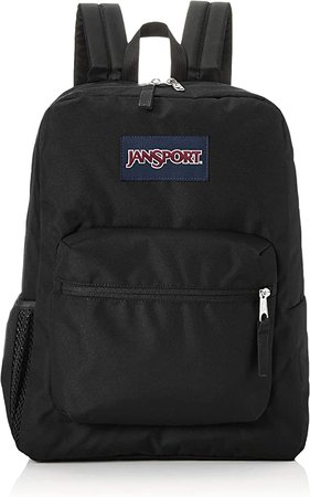 Amazon.com: JanSport Cross Town Backpack - School, Travel, or Work Bookbag with Water Bottle Pocket, Black : Clothing, Shoes & Jewelry