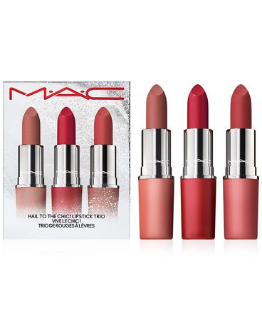 MAC 3-Pc. Hail To The Chic! Lipstick Set, Created for Macy's - Macy's