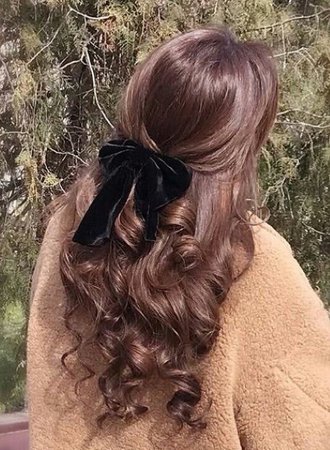 half ponytail