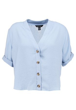 New Look CONTRAST BUTTON BOXY SHIRT - Blouse