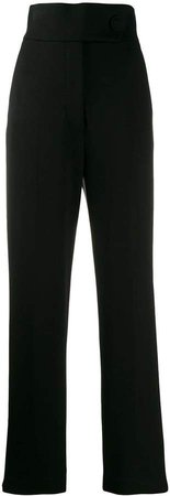classic high-waisted trousers