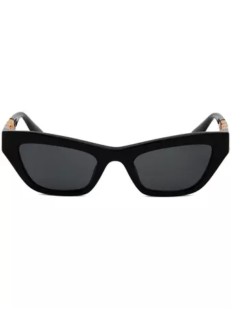 Versace Eyewear Greca-detail cat-eye Sunglasses - Farfetch