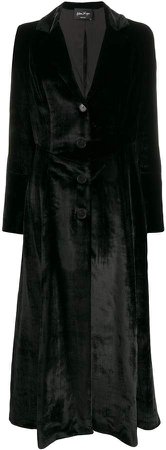 Andrea Ya'aqov velvet long coat