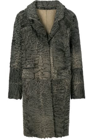 LISKA Textured single-breasted coat