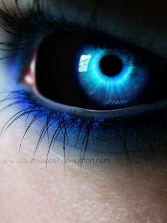 Blue Black eyes