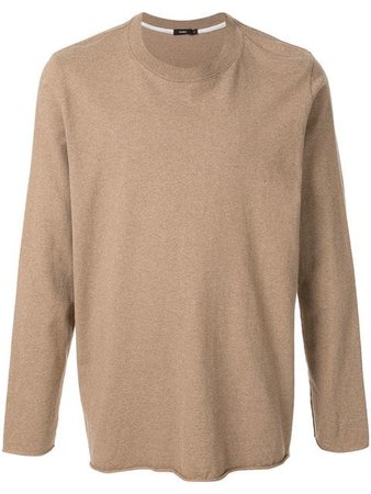 Bassike long-sleeve Fitted Sweater - Farfetch