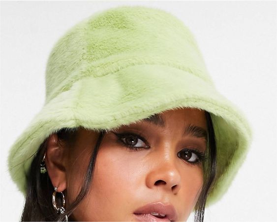 mint green hat
