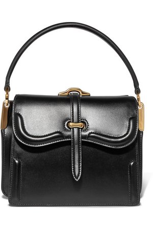Prada | Belle small leather shoulder bag | NET-A-PORTER.COM