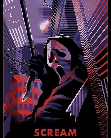 ghostface poster