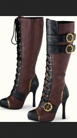 steampunk boots