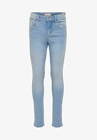 Kids ONLY Jeans Skinny Fit - light blue denim/ljusblå denim - Zalando.se
