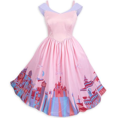 New Disney Parks Dress Shop Pink Fantasyland Costume Dress Size SM Small | eBay
