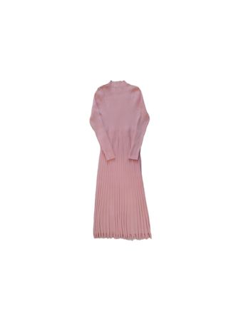 pastel pink bodycon dress
