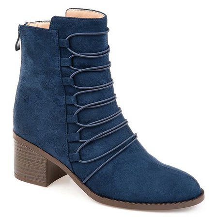 Journee Collection Cyan Women's Faux-Suede Boots